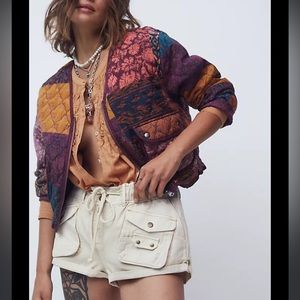 Free People Peggy Quilted Jacket